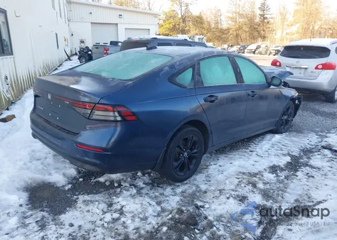 2025 Honda Accord Se z USA, uszkodzony, nr VIN 1HGCY1F44SA015041